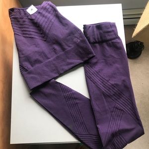 Adidas legging and top set